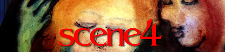 Scene4 - International Magazine of Arts and Media | August 2016 | Background graphic clipped from David Wiley's  "Coquette and Black Sun" | www.scene4.com
