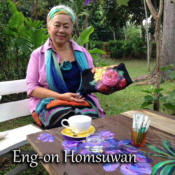 Eng-on Homsuwan - Arts of Thailand | Janine Yasovant | Scene4 Magazine January 2015  www.scene4.com