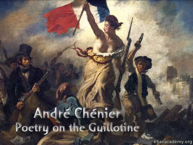André Chénier: Poetry on the Guillotine | Carla Maria Verdino-Süllwold | Scene4 Magazine-November 2015  www.scene4.com
