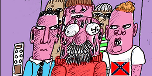 Cartoon: Hard To Be A Jew | Elliot Feldman | Scene4 Magazine | August 2019 | www.scene4.com