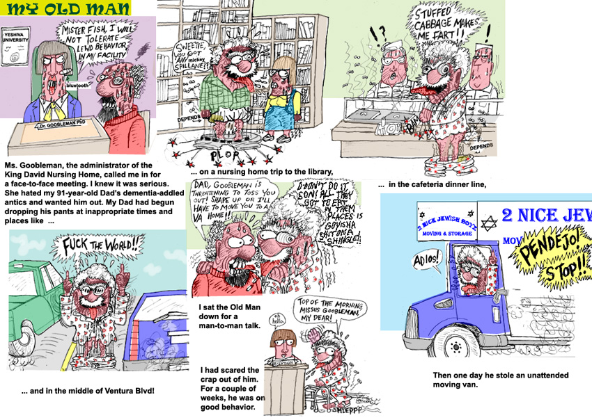 Scene4 Magazine: Comics - "My Old Man - Adios... Lewd Behavior" | Elliot Feldman | March 2012 | www.scene4.com