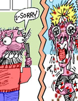 Scene4 Magazine: Comics - "My Old Man - Carry On Nurse" | Elliot Feldman | September 2012 | www.scene4.com